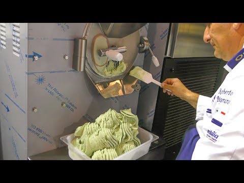 gelato production batch process