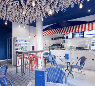 ice cream shop
