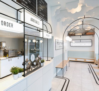 ice cream shop