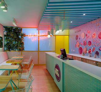 ice cream shop